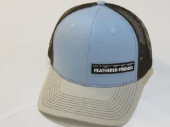 Feathered Friends Pro Style Trucker Offset Mountain Logo Patch Hat
