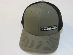 Feathered Friends Pro Style Trucker Offset Mountain Logo Patch Hat