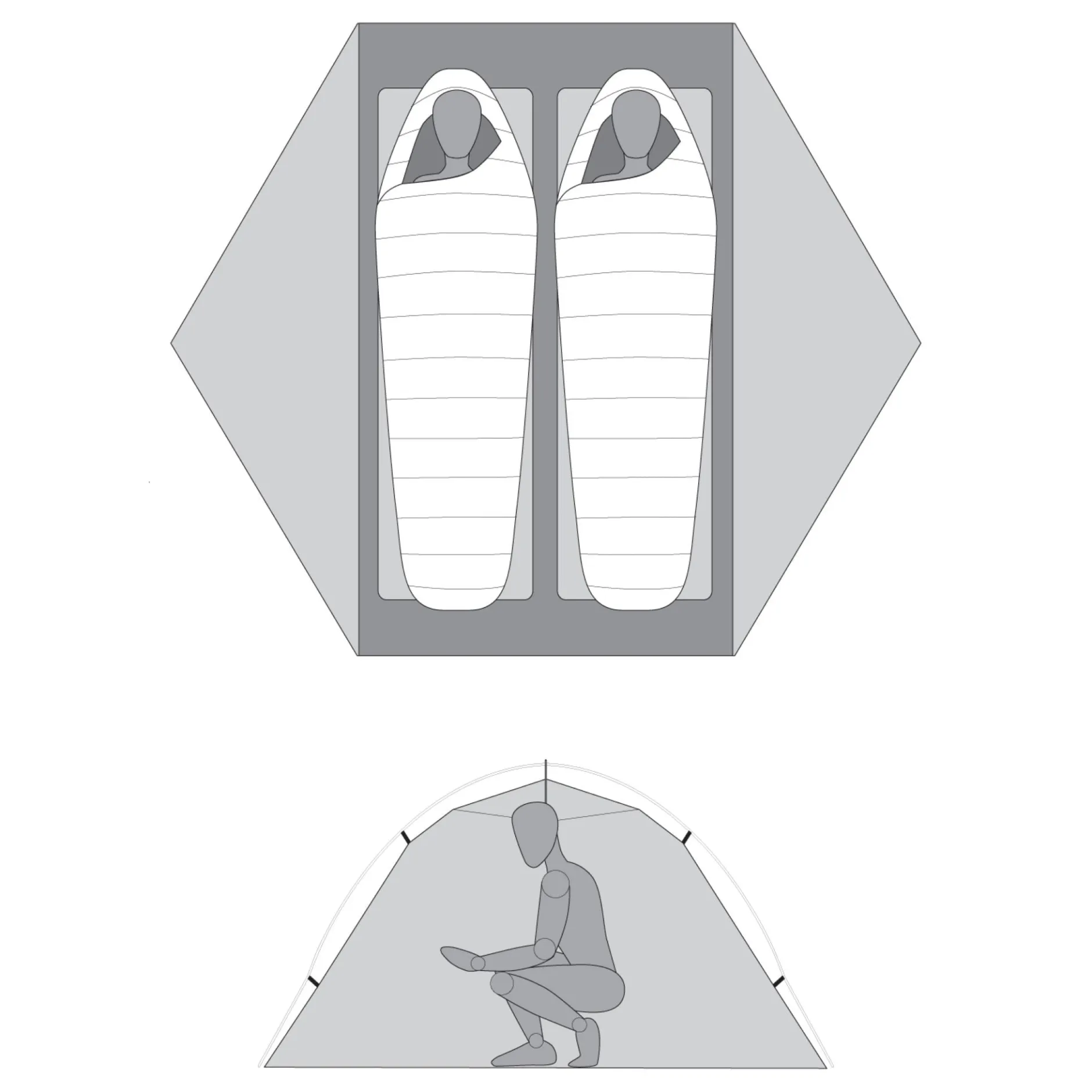 Hubba Hubba™ LT 2-Person Backing Tent