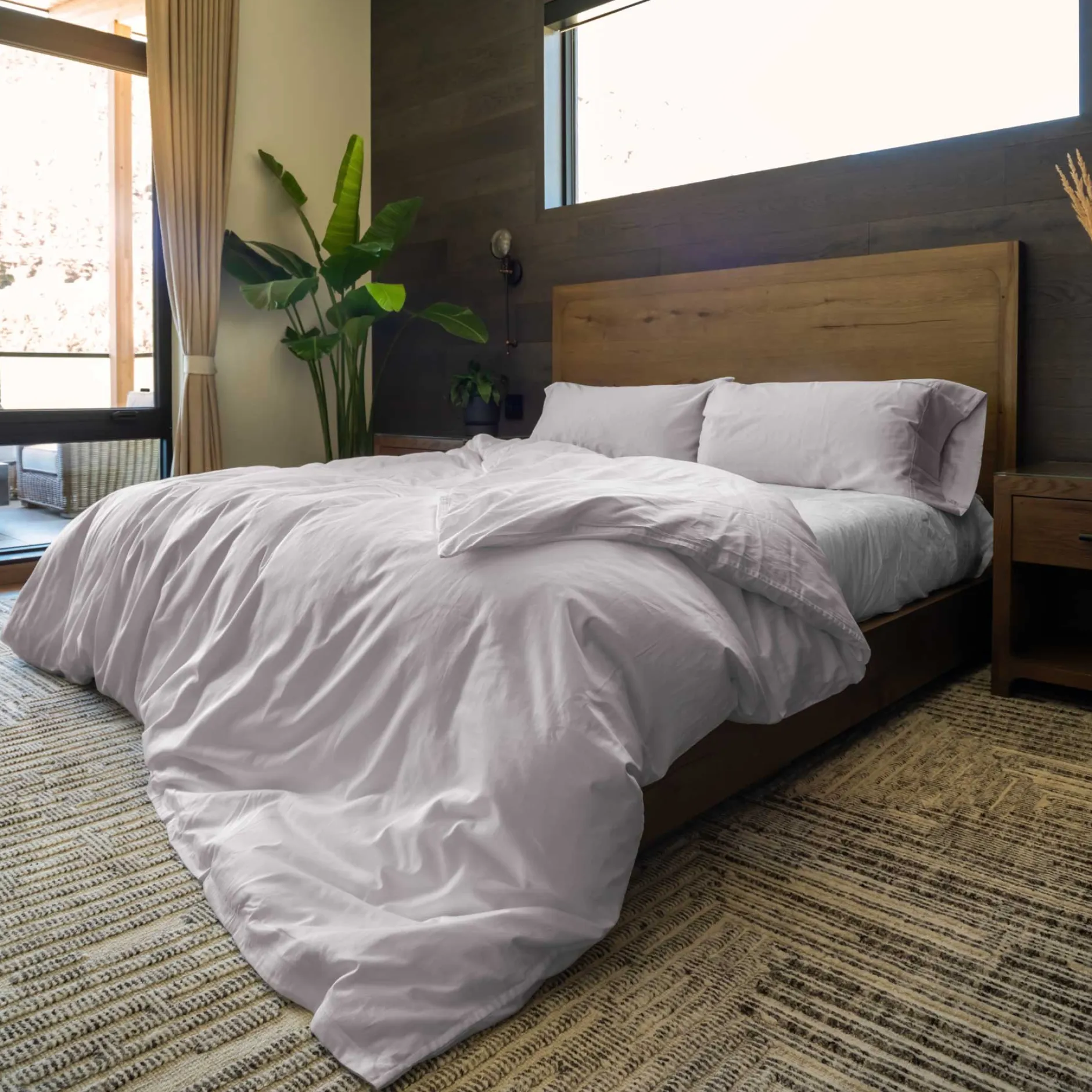 Organic Cotton Duvet Cover Set