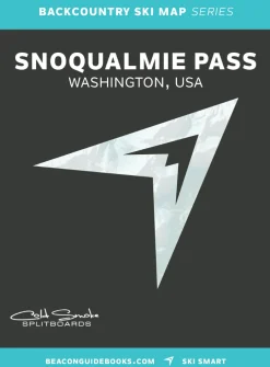 Snoqualmie Pass Topographic Ski Map