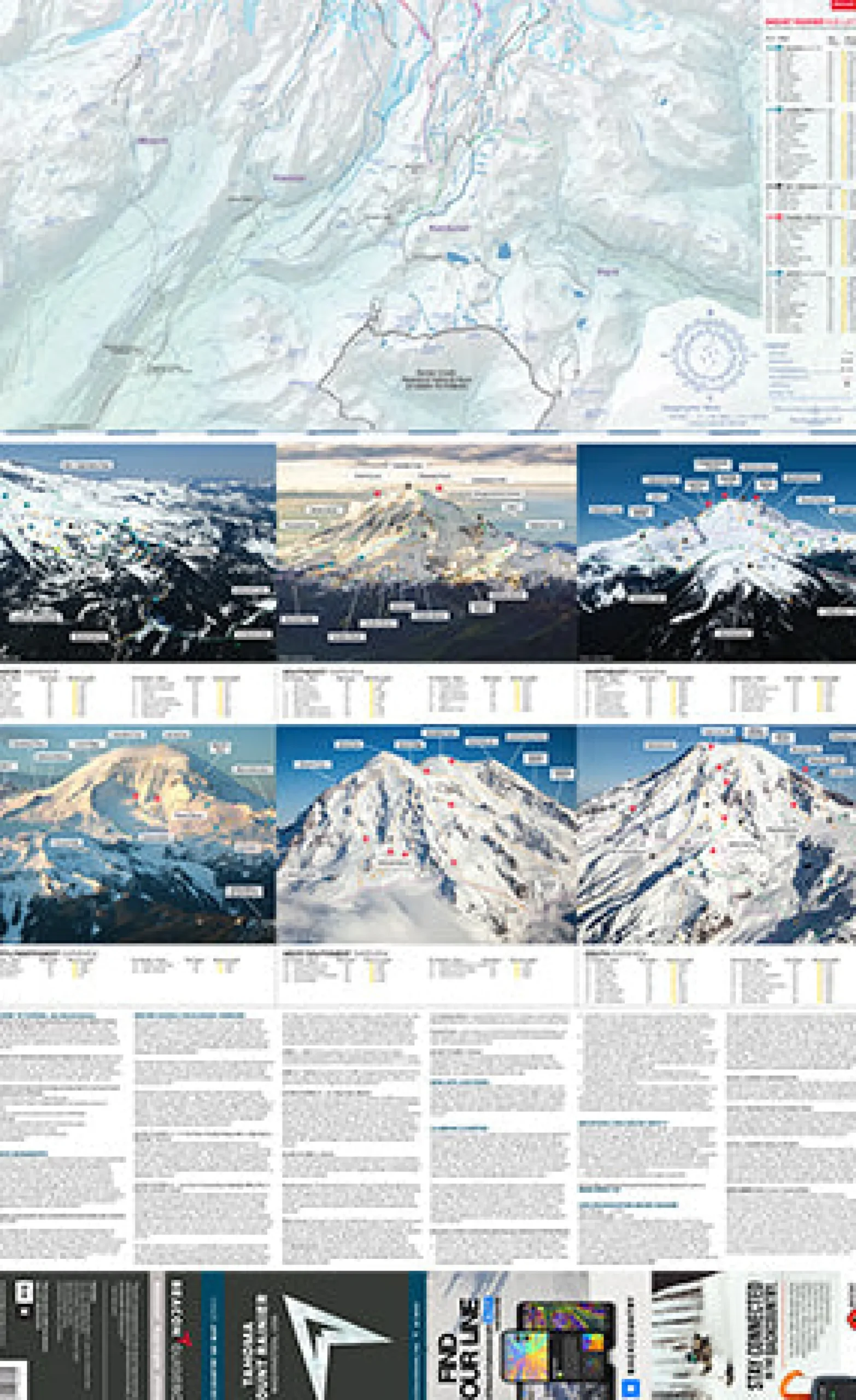 Tahoma/Mt Rainier Backcountry Ski Map